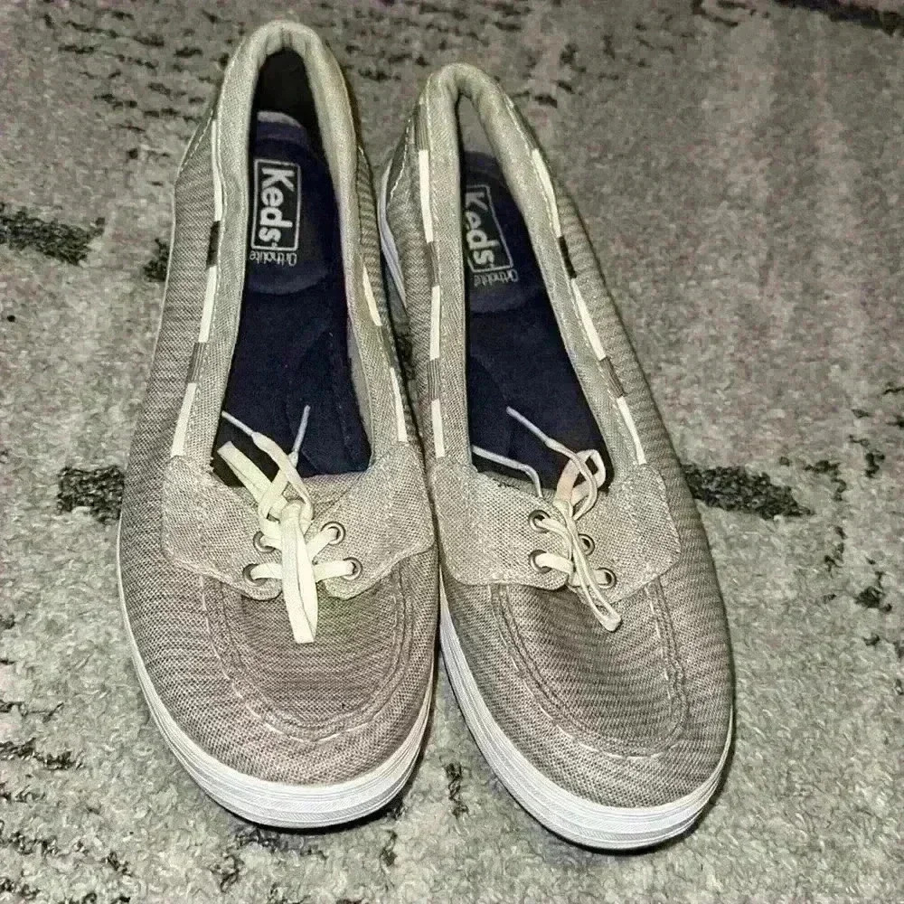 Keds with ortholite‎ Glimmer boat shoes. Size 9.5